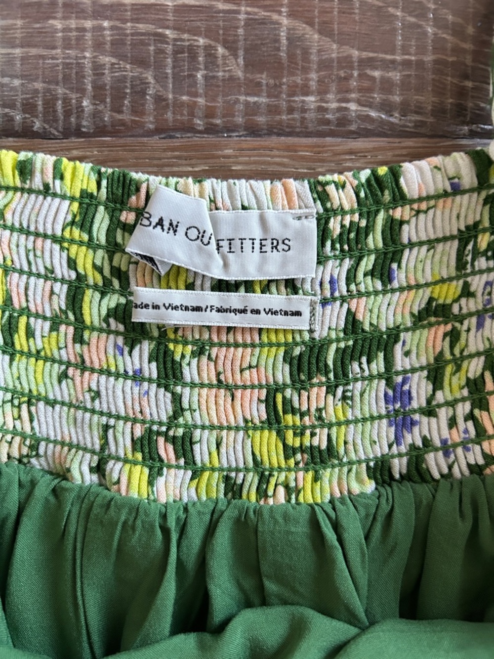 Urban Outfitters Floral Slip Maxi Dress in Green and White - Picture 2 of 8